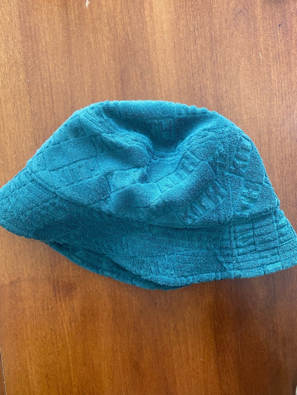 Kith & Kin Teal Monogram Camper Bucket Hat